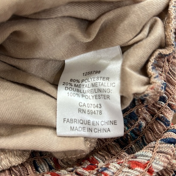 Joie Blouse Top Gold Shimmer Ruffles Sz S Floral Romantic Flirty Coquettish - Picture 9 of 9